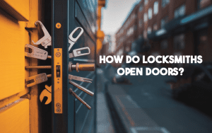 How Do Locksmiths Open Doors